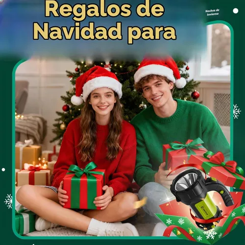 Vista 7 de Linterna de camping recargable, 2 paquetes con la misma linterna LED de foco con 800 lúmenes, batería de 3600 mAh, luz de camping brillante portátil