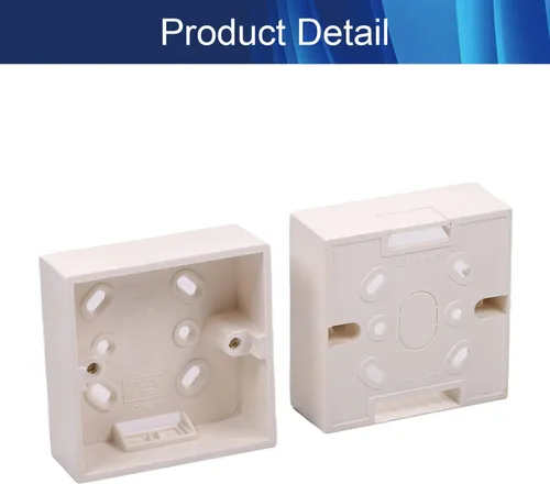 Vista 4 de Jutagoss Caja de cubierta de salida de seguridad para bebés Caja a prueba de salpicaduras Caja de protección de enchufe de interruptor de pared