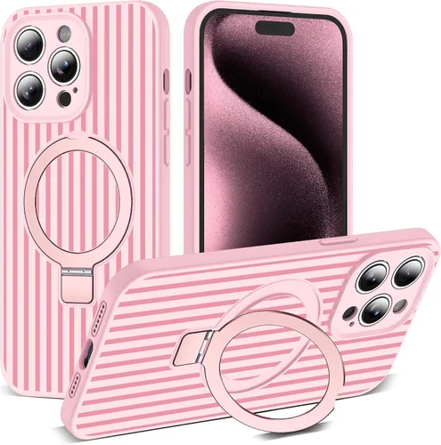 Vista 131 de SKYLMW Funda diseñada para iPhone 11 con soporte magnético invisible Compatible con Mag-Safe, a prueba de caídas de grado militar, a prueba