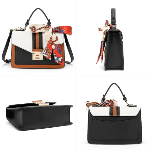 Vista 6 de Scarleton H2065 - Bolso de mano para mujer, monederos para mujer