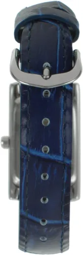 Vista 2 de Peugeot - Reloj de pulsera rectangular en forma de H para mujer con correa de muñeca a juego, Reloj de mujer en forma de H