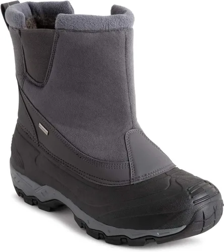 Vista 2 de Polar Suela impermeable para hombre, con forro de piel sintética totalmente forrada, botas de nieve duraderas para invierno