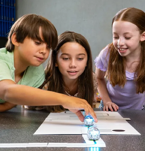 Vista 8 de Kit de Imanes de Código de Color Ozobot Movimientos Especiales, Herramienta de Aprendizaje de Programación Interactiva para Niños de 3 años
