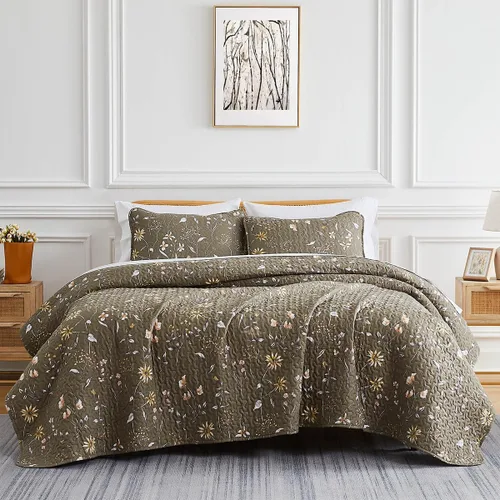 Vista 51 de Southshore Fine Linens, The Brickyard Collection -Juego de edredón ligero