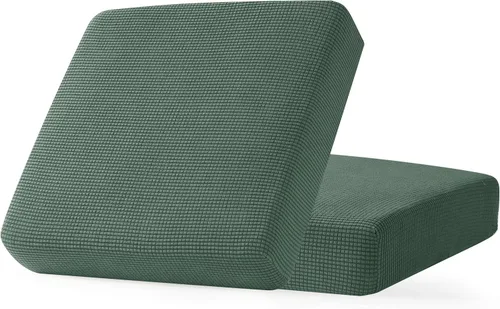 Vista 62 de CHUN YI - Funda elástica para cojín de sofá mediano, funda de asiento de sofá para mascotas, adecuada para sillón y sofá biplaza con tela lavable