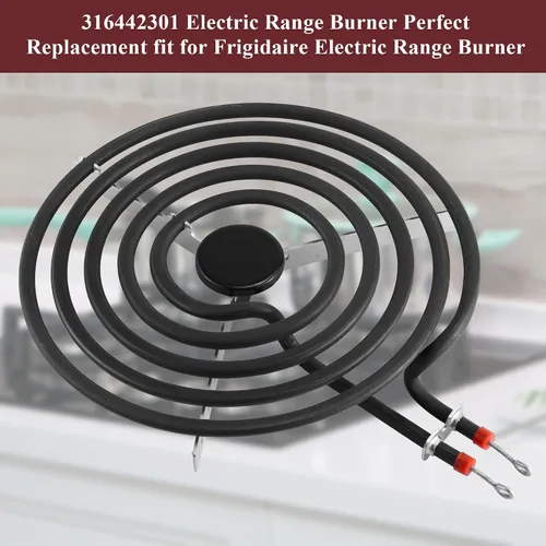 Vista 6 de 316442301 Quemador eléctrico apto para Frigidaire, elemento de superficie de bobina de 8 pulgadas MP26YA apto para Kenmore, 2600w 240v 5 Turner