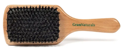Vista 4 de Cepillo GranNaturals de cerdas de jabalí para el cabello