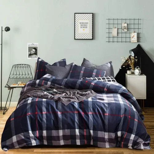 Vista 20 de Wellboo - Juego de edredón de tamaño matrimonial, ropa de cama de color gris gradiente sólido, gris plateado, gris claro, modernos, simples, blancos