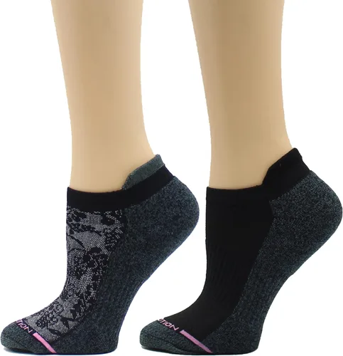 Vista 16 de Dr. Motion calcetines de compresión de corte bajo para mujer, 2 piezas
