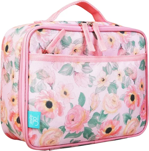 Vista 32 de Wildkin Lonchera para niños con aislamiento – Durable y reutilizable para la escuela y los viajes - Bailarina