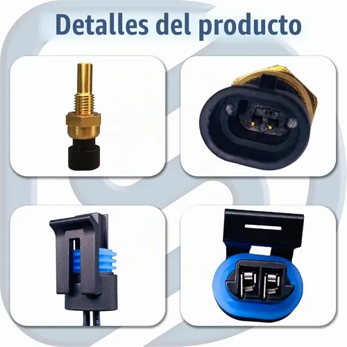 Vista 6 de 213-4514 213-4333 19236568 Sensor de temperatura del refrigerante del motor con conector pigtail – Compatible con Buick LaCrosse, Chevy Silverado