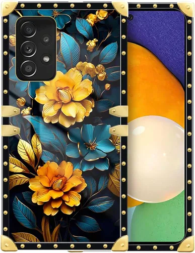 Vista 96 de Funda compatible con Samsung Galaxy A03S 4G, TPU suave de lujo y parte trasera de policarbonato duro para niñas y mujeres, funda protectora a prueba