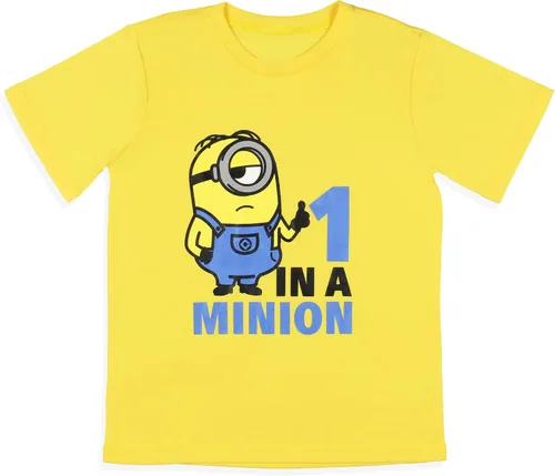 Vista 2 de INTIMO Despicable Me - Conjunto de pijama de Minions 1 en un Minion para niños