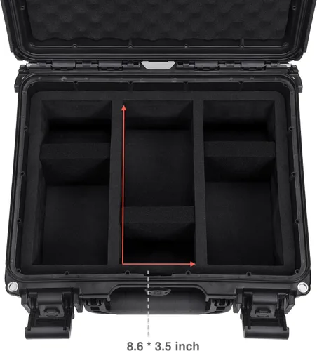 Vista 3 de Caja de almacenamiento de tarjeta graduada impermeable para PSA CSG BGS SGC titular de la tarjeta magnética Protective Trading Card Case