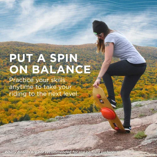 Vista 6 de Whirly Board Spinning Balance Board & Agility Training Equipment