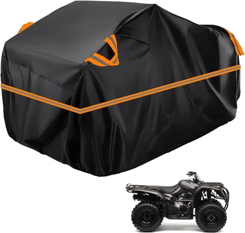 Vista 115 de Cubierta para ATV impermeable compatible con Arctic Cat H1 EFI TRV Cruiser 4x4 2011, cubierta de 210D para vehículos de 4 ruedas, cubierta para quad