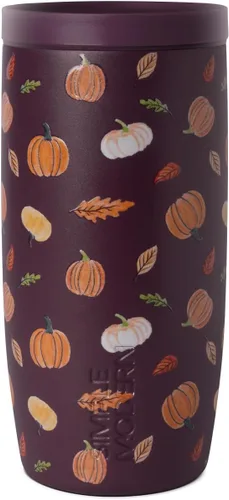 Vista 29 de Simple Modern Halloween Signature Voyager Vaso térmico de café de viaje de 16 onzas con tapa de 360° Regalos para mujeres y hombres Taza