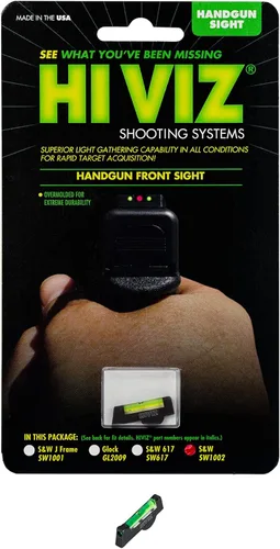 Vista 5 de HIVIZ HiViz Smith & Wesson - Mira frontal de fibra óptica sobremoldeada (verde)