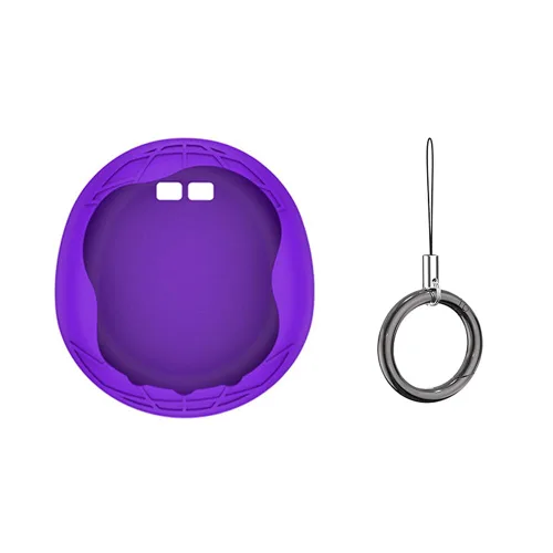 Vista 2 de Silicone Protective Case for Tamagotchi Uni (2023) Virtual Pet Machine, Soft Sleeve Cover Anti-Fall Anti-Scratch Pet Game Console Case with Finger