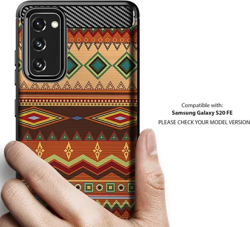 Vista 2 de CasesOnDeck - Carcasa compatible con Samsung Galaxy S20 FE (2020) / S20 FE 5G), color negro