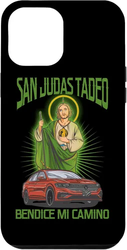 Vista 25 de Funda para iPhone 16 San Judas Tadeo Bendice Mi Camino