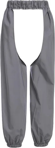 Vista 3 de Women Fashion Cargo Pants High Rise Sweatpants Rave Reflective Pants Solid Color Color Block