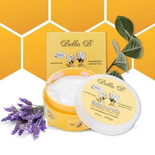 Vista 2 de BELLA B Bundle Chest Rub 2 oz & Baby Massage Oil 3.3 oz – Baby Chest Rub – Baby Vapor Rub – Baby Vapor Rub – Baby Oil Organic – Aceite orgánico