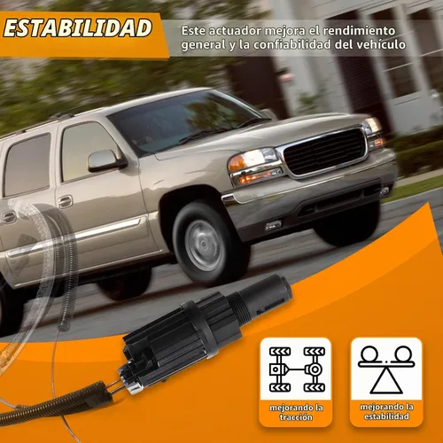 Vista 5 de 600-490 Actuador 4WD Actuador de tracción en las 4 ruedas Compatible con Chevrolet/GMC