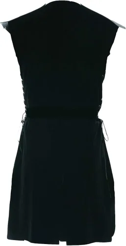 Vista 3 de Chaleco medieval victoriano para hombre, chaleco renacentista, chaleco sin mangas