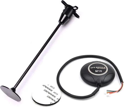 Vista 5 de Readytosky Módulo GPS M8N Brújula incorporada con soporte de antena GPS para controlador de vuelo estándar Pixhawk 2.4.6 2.4.8 APM 2.6 2.8 Para