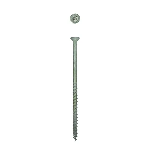 Vista 6 de SPAX Tornillos de madera para cubierta de cabeza plana exterior #8 x 1-1/2 pulgadas, construcción Torx T-Star Plus (550 EA) broca de 3 libras