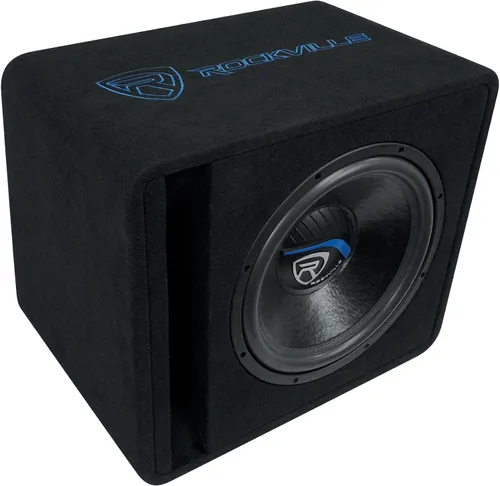 Vista 10 de Rockville DV8K52 - Subwoofers dobles de 8 pulgadas K5 1600 W para automóvil, carcasa ventilada, 2 ohmios