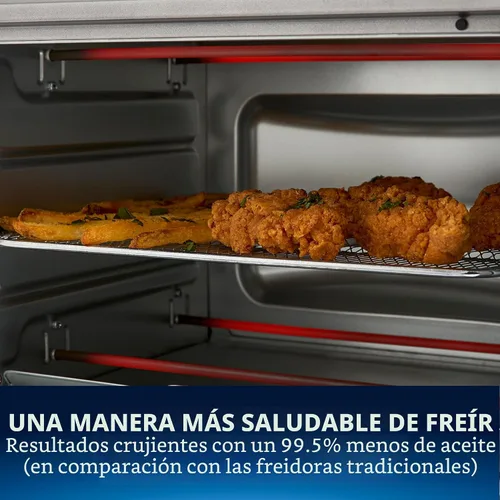 Vista 6 de Oster Freidora de aire de 10 funciones Horno tostador Horno Encimera