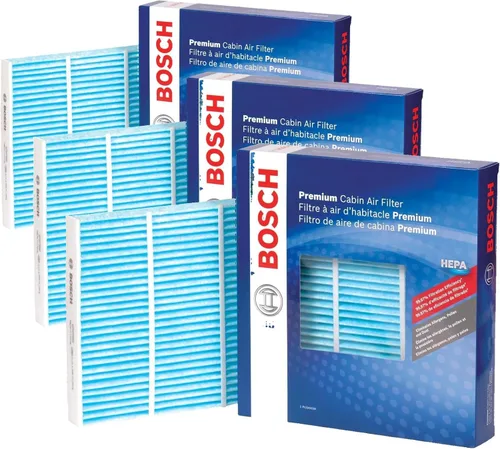 Vista 7 de BOSCH 6055C Filtro de aire HEPA para cabina - Compatible con Lexus ES, GS, GX, IS, LS, RX seleccionados; Subaru Legacy, Outback; Toyota 4Runner