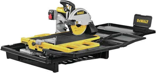 Vista 9 de Sierra para azulejos en mojado DEWALT con soporte, 10 pulgadas, 15 amperios, 1,220 WMO, con cable (D36000S)