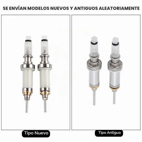 Vista 3 de Juego de 2 husillos de taladro de uñas, mango profesional para pulir uñas con rodamiento de máquina, kit de taladro electrónico