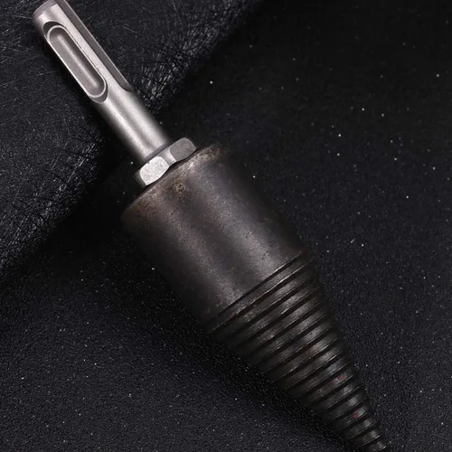 Vista 8 de Tofficu Broca de madera Herramienta de corte de leña para madera Brocas de división de madera Ranura antideslizante División eficiente