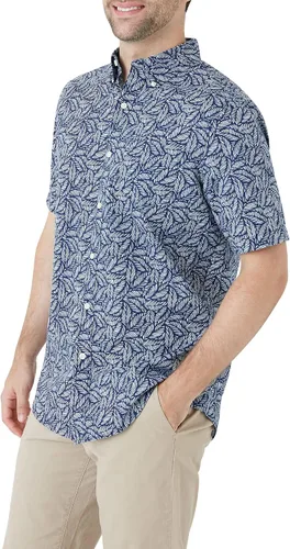 Vista 3 de Chaps Camisa para hombre - Camisa de manga corta con cuello abotonado (S-2XL)