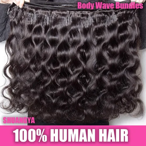 Vista 3 de Paquetes de Cabello Humano Ondulado 16 18 20 pulgadas 12A Paquetes de Cabello Humano Ondulado 3 Paquetes Húmedo y Ondulado Doble Trama 100%