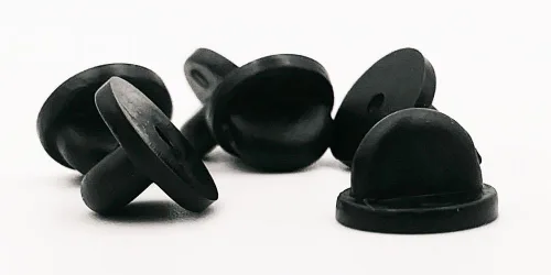 Vista 3 de 100 Goma de PVC. Pin Backs – Mariposa Embrague