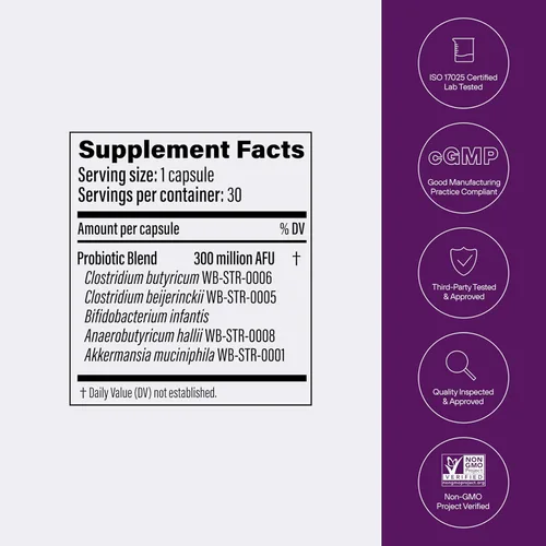 Vista 7 de Pendulum Metabolic Daily - Mezcla patentada de Akkeramansia, Anaerobutyricum, Clostridium y más para mejorar el metabolismo del azúcar
