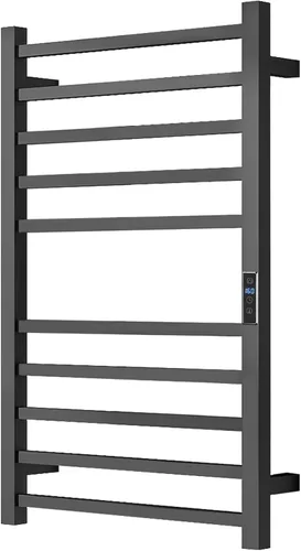 Vista 14 de Toalleros térmicos para baño, calentadores eléctricos de pared con temporizador y control de temperatura, calentador para baño, cepillado