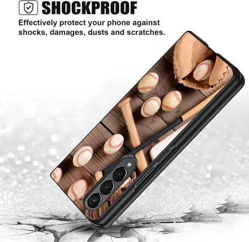 Vista 3 de Funda protectora para Samsung Galaxy Z Fold 3, Slim Fit Hard PC antigolpes, antiarañazos, elegante funda protectora para Samsung Galaxy Z Fold 3 5G