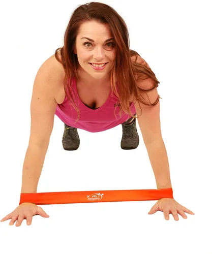 Vista 6 de Fit Simplify Bandas de ejercicio de resistencia Pro Series, juego de 3