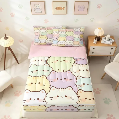 Vista 27 de Feelyou Juego de edredón con cremallera de leopardo tamaño individual Juegos de cama con cremallera y estampado animal para decoración de Marrón