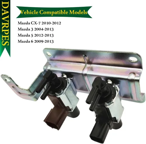 Vista 5 de 4M5G-9A500 Válvula solenoide de purga de depósito de vapor Colector de admisión Válvula solenoide de corredor de vacío para Mazda 3 2004-2013,5
