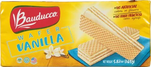 Vista 3 de Bauducco - Oblea de galletas de vainilla