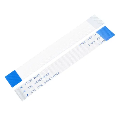 Vista 90 de uxcell Cable plano flexible FFC, 5 clavijas de 0.020 in de paso de 1.181 in, FPC FFC, cable de cinta flexible para TV LCD, audio de coche