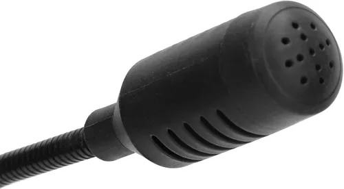 Vista 8 de EBTOOLS Micrófono de computadora de escritorio, micrófono capacitivo de cuello de ganso ajustable de 360°, interfaz redonda de 0.138 in, adecuado