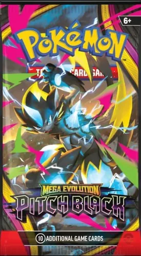 Vista 5 de Pokemon TCG Mega Evolution Pitch - Paquete de refuerzo de manga negra